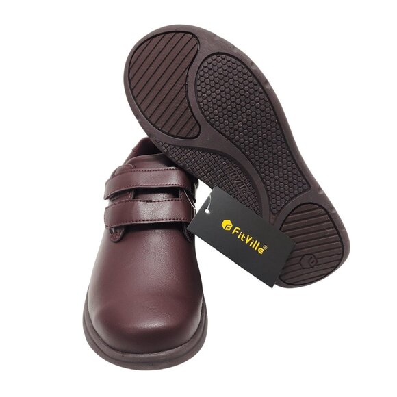 FitVille Brisk Walk Elite V3 Women's Wide Fit Burgundy Sneakers Size 9.5 - Picture 13 of 14